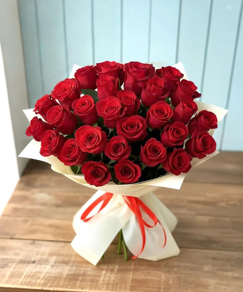 Букет 29 Красных роз в Дубровке