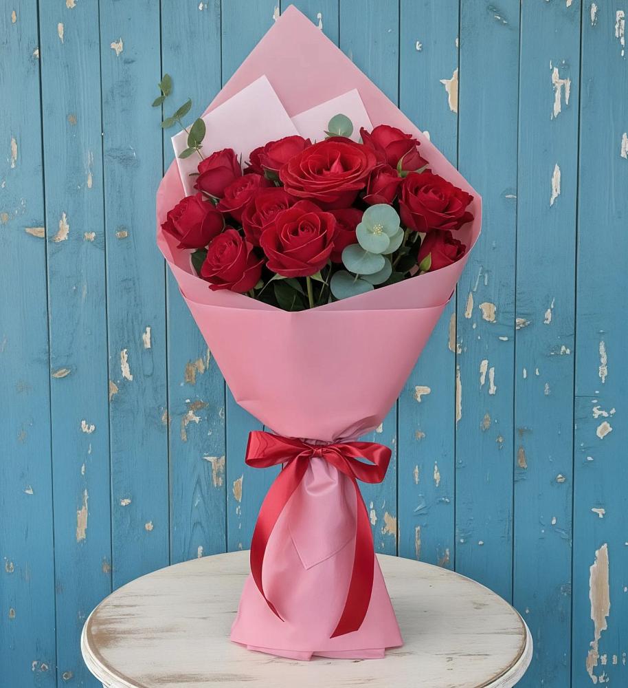 Букет цветов из: Розы в Дубровке