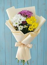 Букет цветов из:  Хризантемы #REPLACE_PRED# Дубровке