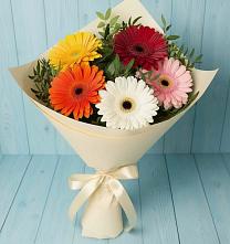 Букет цветов из:  Герберы в Дубровке