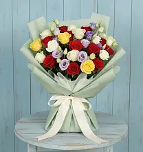 Букет цветов из:  Розы в Дубровке