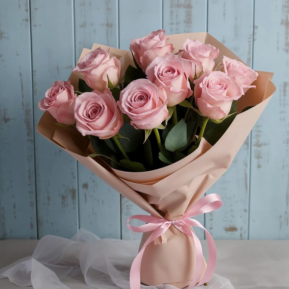 Букет цветов из: Розы в Дубровке