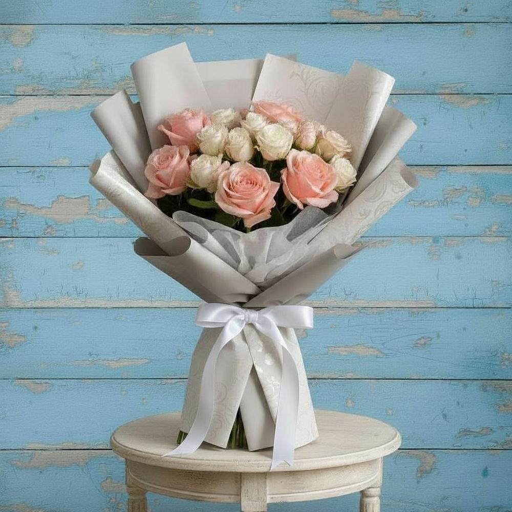 Букет цветов из: Розы в Дубровке