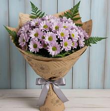 Букет цветов из:  Хризантемы в Дубровке