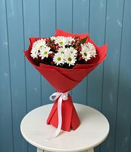 Букет цветов из:  Хризантемы в Дубровке