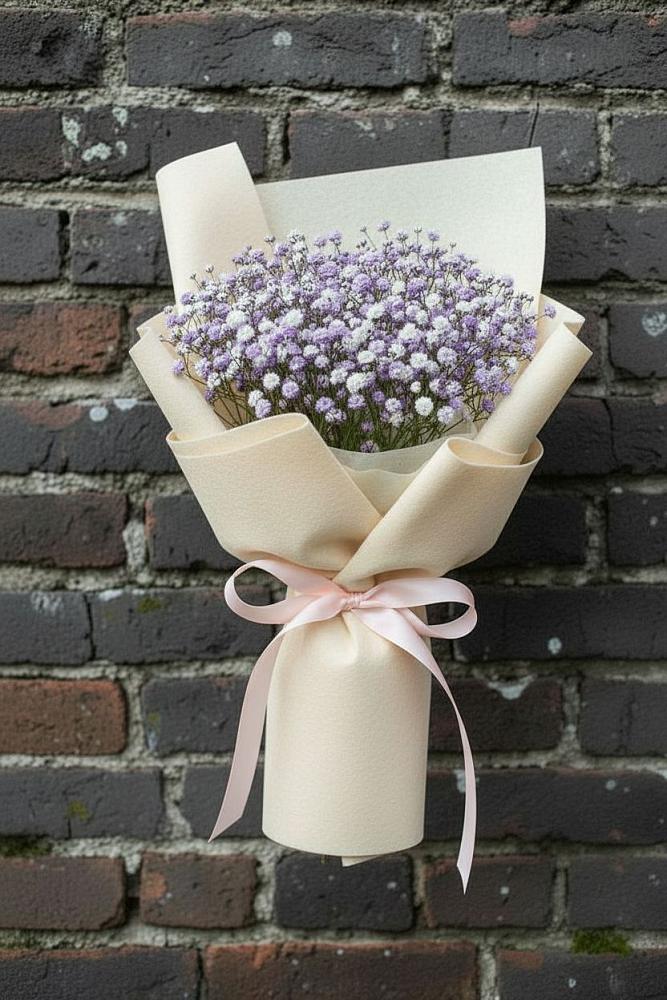 Букет цветов из: Гипсофила в Дубровке