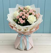 Букет цветов из:  Розы в Дубровке