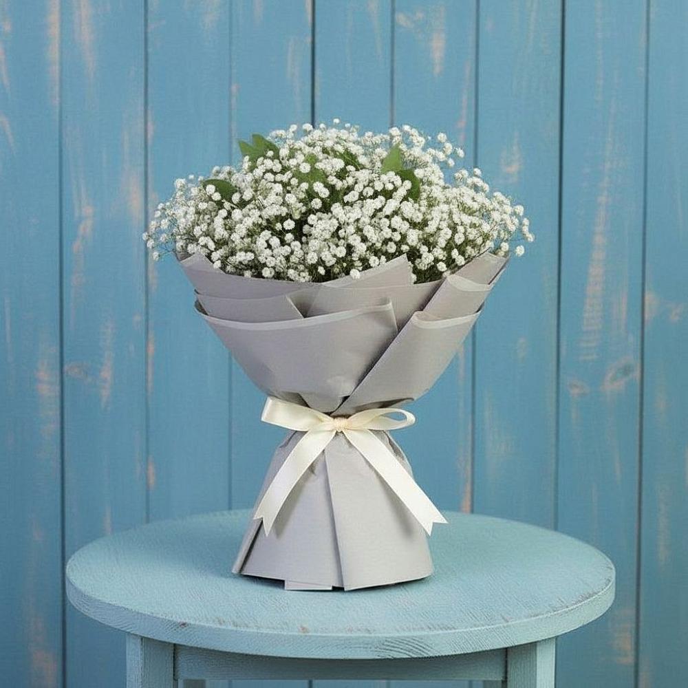 Букет цветов из: Гипсофила в Дубровке