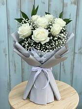 Букет цветов из:  Розы в Дубровке