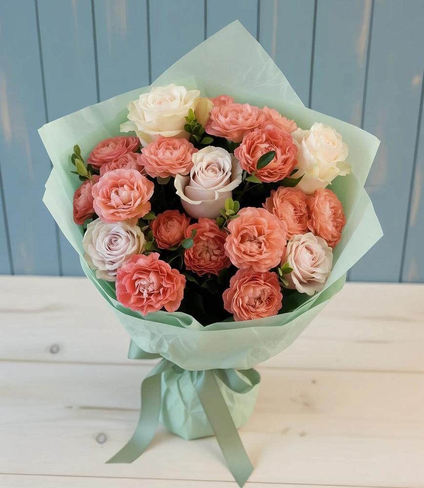 Букет цветов из: Розы в Дубровке