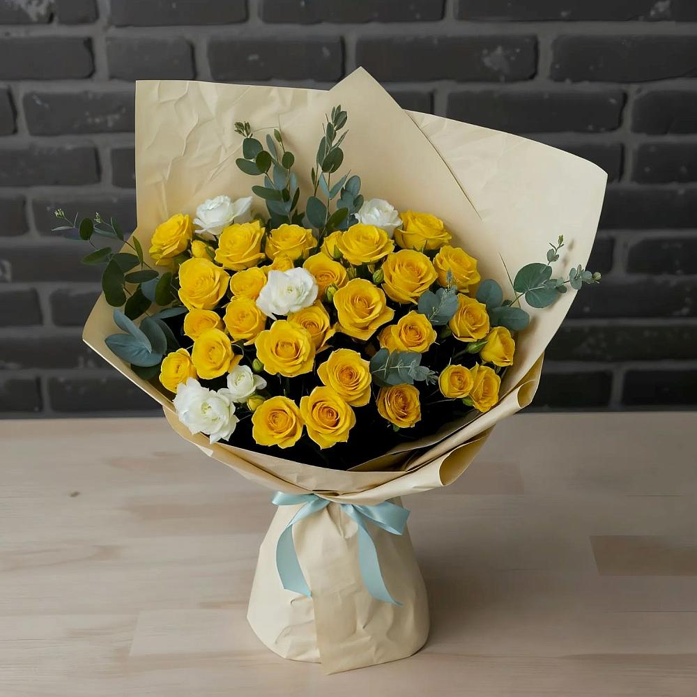 Букет цветов из: Розы в Дубровке