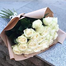 Букет Белые розы Анастасия #REPLACE_PRED# Дубровке