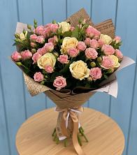 Букет цветов из:  Розы в Дубровке