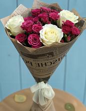 Букет цветов из:  Розы в Дубровке