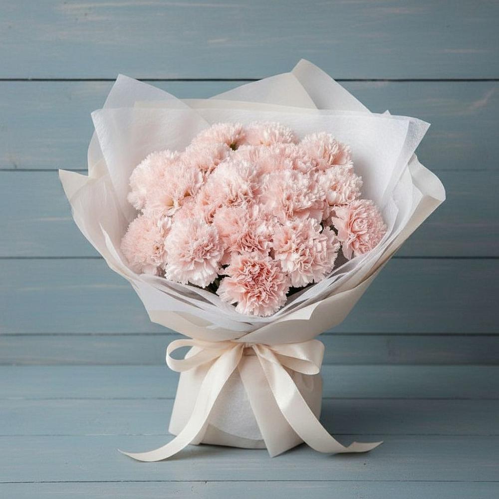 Букет цветов из: Гвоздики в Дубровке