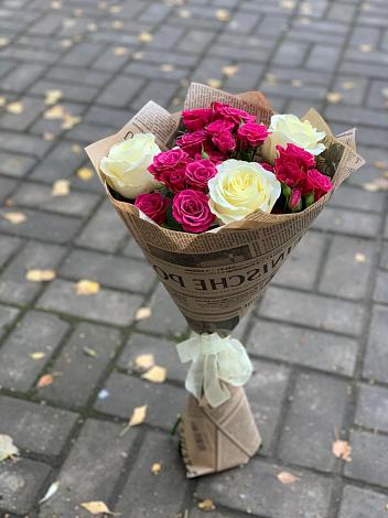 Букет цветов из: Розы в Дубровке