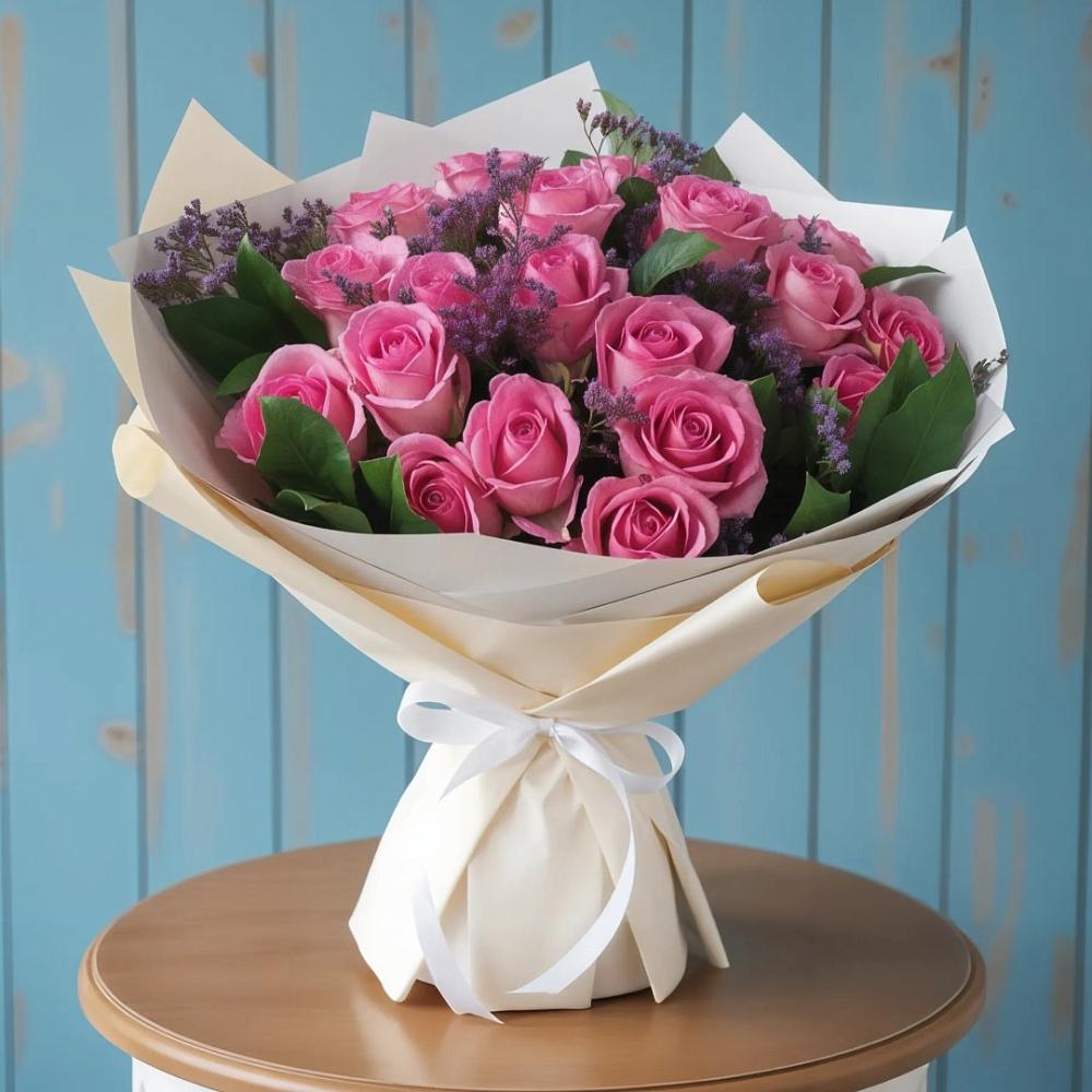 Букет цветов из: Розы в Дубровке