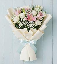 Букет цветов из:  Лилии в Дубровке