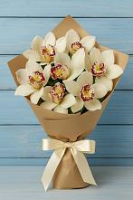 Букет цветов из:  Орхидеи и Розы в Дубровке